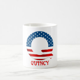 Caneca de Café Personalizada com Monograma do Dia