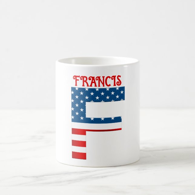 Caneca de Café Personalizada com Monograma do Dia  (Centro)