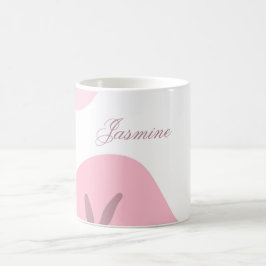 Caneca de Café Personalizada com Padrão Minimalist