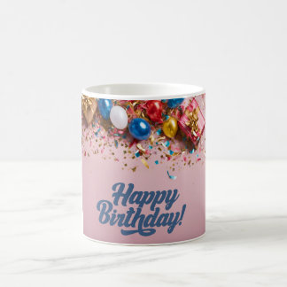 Caneca de Café Personalizada com Purpurina Colorid
