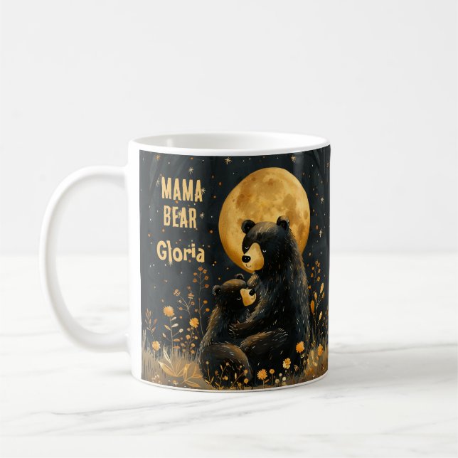 Caneca de Café Personalizada Cut Mama Bear (Esquerda)