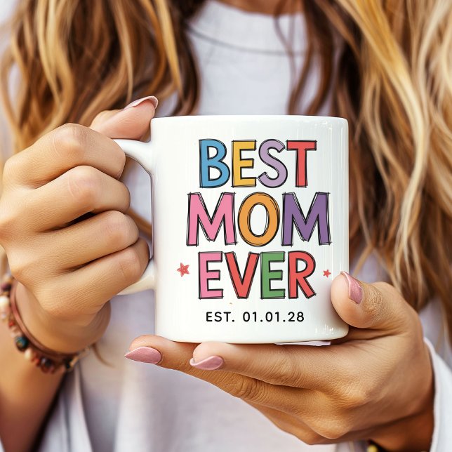 Caneca de Café Personalizada da Mamãe Presente Mel (mothers day mug gift, first mothers day mug, birthday gift mug mom, christmas gift mug mama,)
