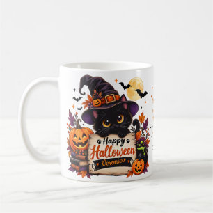Caneca de Café Personalizada de Gato da Mãe no Hal