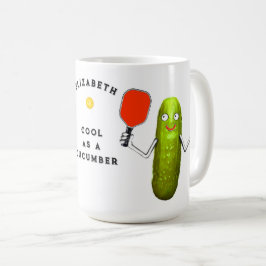 Caneca de Café Personalizada de Pickleball