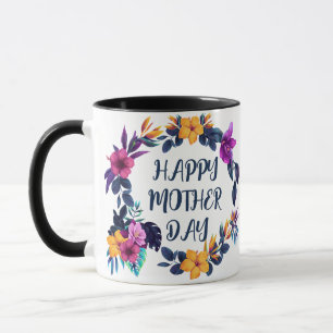Caneca de Café Personalizada do Dia das Mães com F