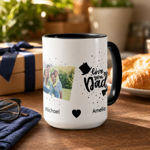 Caneca de café personalizada do Dia dos Pais