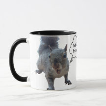 Caneca de Café Personalizada do Esquilo