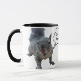 Caneca de Café Personalizada do Esquilo
