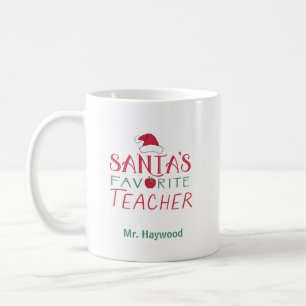 Caneca de Café Personalizada do Professor Favorito