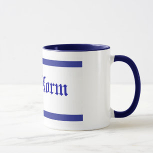 Caneca de café personalizada dos cervos fanfarrã
