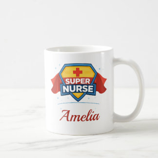 Caneca de Café Personalizada Enfermeira Super Pres