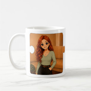 Caneca de Café Personalizada Família Editável