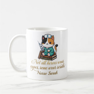 Caneca de Café Personalizada Gatinho Calico Enferm