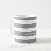 Caneca de Café Personalizada Listrada