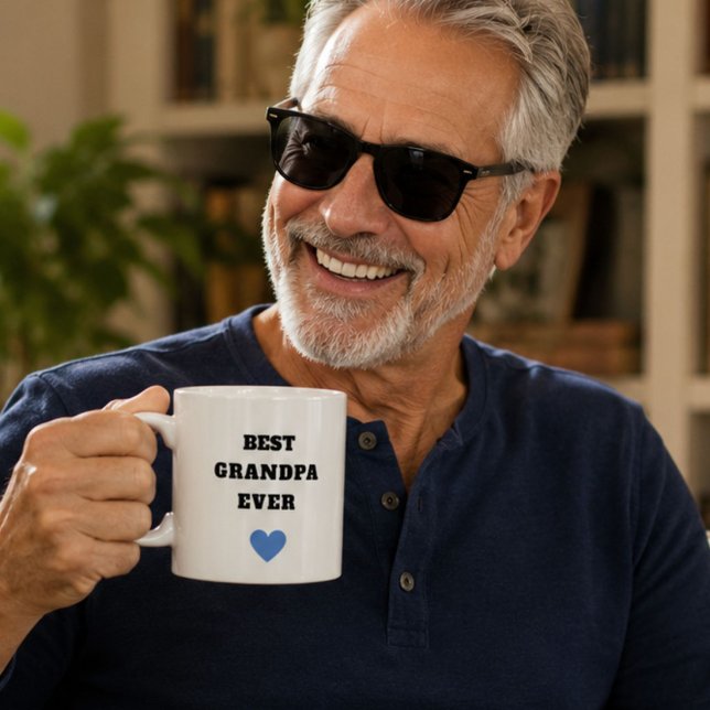 Caneca de Café Personalizada Melhor Avô do Mundo P (Criador carregado)