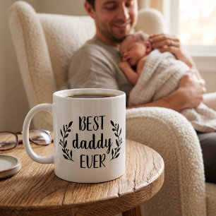 Caneca de Café Personalizada Melhor Papai do Mundo