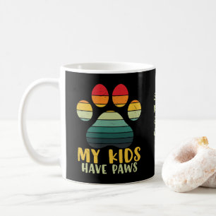 Caneca de Café Personalizada Meu Filhos Têm Patas