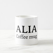 Caneca de Café Personalizada Minimalista