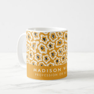 Caneca de Café Personalizada Minimalista com Nome