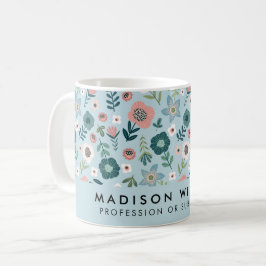 Caneca de Café Personalizada Minimalista com Nome