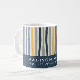 Caneca de Café Personalizada Minimalista com Nome