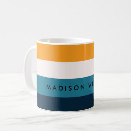 Caneca de Café Personalizada Minimalista com Nome