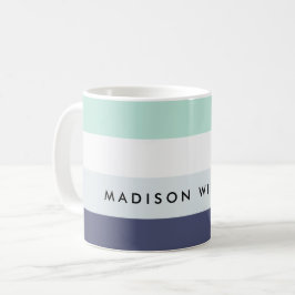 Caneca de Café Personalizada Minimalista com Nome