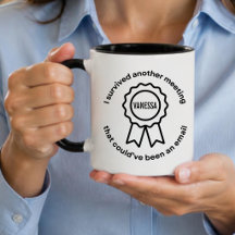 Caneca de Café Personalizada Moderna e Divertida p