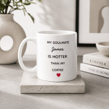Caneca de Café Personalizada Moderna para Almas Gê
