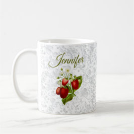 Caneca de Café Personalizada Morango