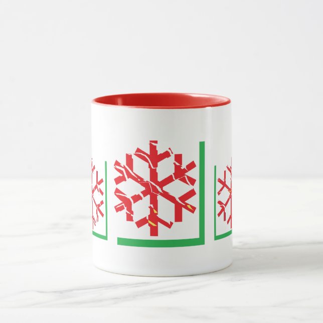 Caneca de Café Personalizada Natal Cor Completa (Centro)