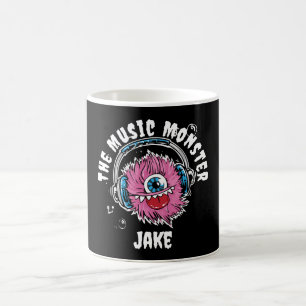 Caneca de Café Personalizada O Monstro da Música
