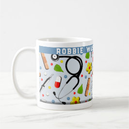 Caneca de café personalizada para assistente médic