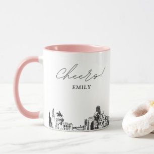 Caneca de Café Personalizada para Casamento em Hou