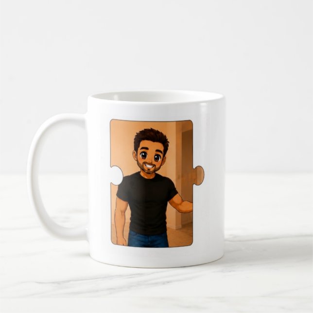 Caneca de Café Personalizada para Família Combinad (Esquerda)