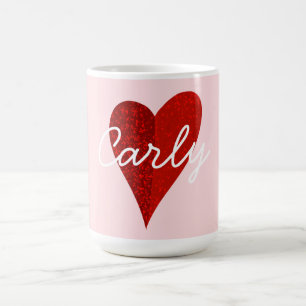 Caneca de café personalizada para o Dia dos Namora