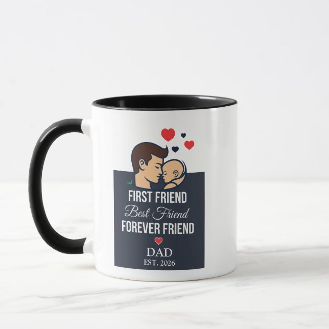 Caneca de Café Personalizada para o Papai (Esquerda)