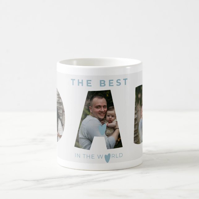 Caneca de Café Personalizada para o Papai – Dia do (Centro)