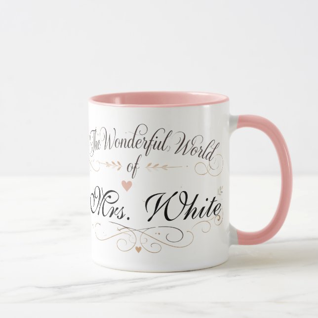 Caneca de Café Personalizada para Professores Mund (Direita)