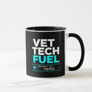 Caneca de Café Personalizada para Técnico de Veter