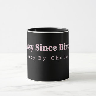 Caneca de Café Personalizada Sassy Desde o Nascime