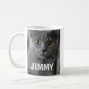 CANECA DE CAFÉ PERSONALIZADA TIPOGRAFIA GATO PETS