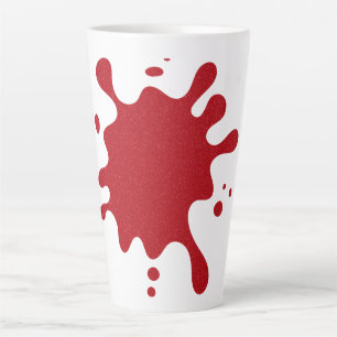Caneca de Café Personalizada Tomate Vermelho Latte