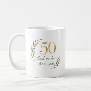 Caneca De Café Personalizado 50 Coisas que Amamos na Mamãe