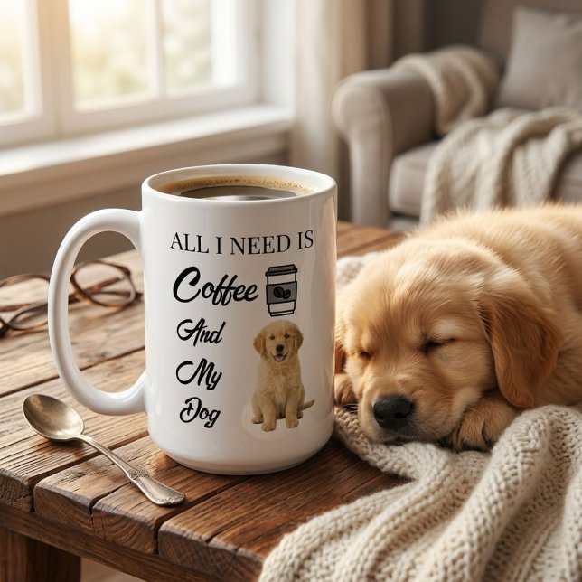 Caneca De Café Personalizado Amigo do Cachorro Bonito (Criador carregado)