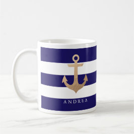Caneca De Café Personalizado | Âncora Náutica