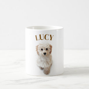 Caneca De Café Personalizado Cão Fotográfico - Personalizado com