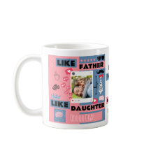 Personalizado "Como Pai, Como Filha, Que Merda"