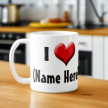 Personalizado Eu Adoro... Dia de os namorados de n