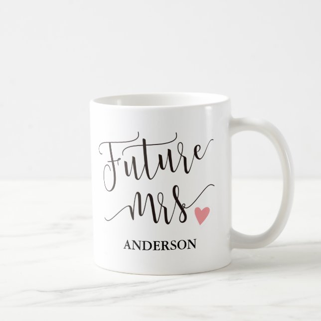 Caneca De Café Personalizado Futuro Sra.3 (Direita)